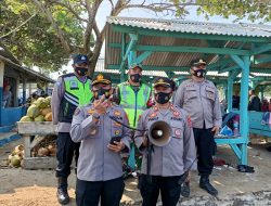 Gunakan Pengeras Suara, Polda Banten Sosialisasikan Instruksi Gubernur ke Masyarakat