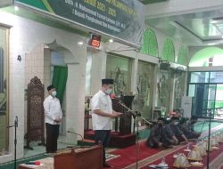 Bupati MYL Lantik Pengurus Baru Masjid Jami Mujahidin Palampang periode 2021 – 2025