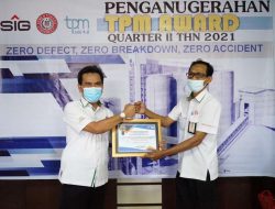 PT Semen Tonasa Laksanakan Gelaran TPM Award Q2 2021