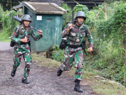 Jaga Kebugaran Prajurit, Yonif Raider 509  Kostrad Laksanakan Lintas Medan