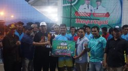 Wabup Pasbar Tutup Turnamen Voli Bupati Cup 2022