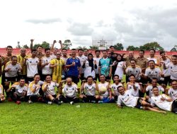 TNI, Polri dan ASN Pemkab Batang Gelar Olahraga Bersama