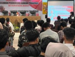 Relawan Forlop Indonesia dan Tim Harmoni Indonesia Bergerak Door to Door Menangkan Capres Ganjar di Sumbar