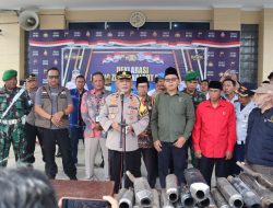 Langkah Tegas Wakapolres Batang: 189 Knalpot Brong Dimusnahkan Demi Keselamatan dan Lingkungan