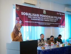 Kesbangpol Aceh Tamiang Gelar Sosialisasi dan Pendidikan Politik Partai Politik dan Masyarakat
