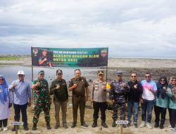 Forkopimda Pasaman Barat Lakukan Penanaman Mangrove Secara Serentak Oleh Jajaran TNI Bukit Barisan
