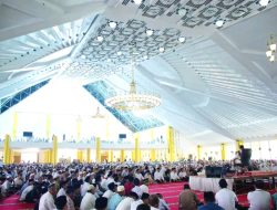 Tabligh Akbar di Masjid Agung Kebanggaan Dharmasraya Dihadiri Ribuan Jamaah