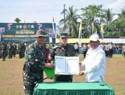 Kunjungan Ke Aceh Tamiang, Pangdam IM Tutup Kegiatan TMMD Reguler Ke-119