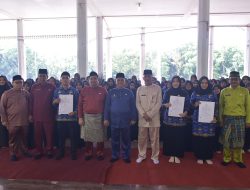 Serahkan SK Kepada 539 PPPK, Ini Pesan PJ Bupati Asra