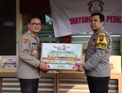 Terima Bantuan Dari Polda Jawa Timur, Kapolres Demak : Terima Kasih Atas Kepeduliannya