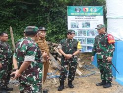 Dandim 0808/Blitar Dampingi Tim Wasev Tinjau Sasaran TMMD ke-119 TA.2024 di Wilayah Kabupaten Blitar