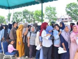 Dinas Pangan Kelautan dan Perikanan Aceh Tamiang Gelar Pangan Murah