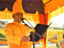 HUT Kabupaten Aceh Tamiang Ke-22, PJ. Bupati Asra Pimpin Upacara Bendera