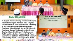 PJ Bupati Asra Membuka Manasik Haji Tingkat Kecamatan se-Aceh Tamiang