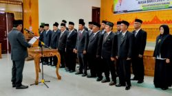 19 Orang MPD Aceh Tamiang Masa Bakti 2024 – 2029 Dilantik PJ Bupati 