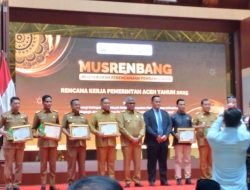 Pemkab Aceh Tamiang Terima Anugerah Perencanaan Prof. A. Madjid Ibrahim ke-X Tahun 2024