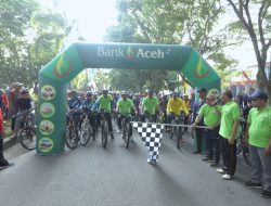 HUT Tamiang Ke-22 Pemkab Aceh Tamiang Gelar Sepeda Santai