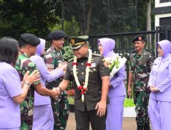 Danrem 071 Wijayakusuma terima jabatan baru.