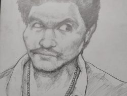 Ini Skets Pelaku Penusukan Ustadz Hingga Meninggal Di Kebon Jeruk Jakarta Barat