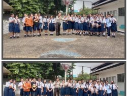 Bhabinkamtibmas Kelurahan Sukabumi Selatan Edukasi Siswa SMP LEMUEL tentang Dampak Negatif Bullying