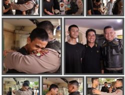 Tangis Haru, Casis Bintara Korban Begal Di Jakbar Dapat Surprize Bertemu Sosok Inspiratif Aipda Ambarita