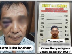 Cekcok Keluarga, Anak Aniaya Ayah Sambung Hingga Lebam Diamankan Polsek Kebon Jeruk