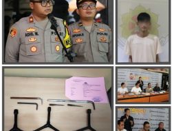 Polsek Metro Tamansari Tangkap Pencuri Motor, Pelaku Gunakan Uang Hasil Curian untuk Beli Sabu