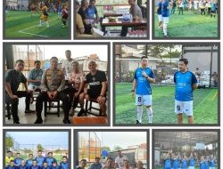 Kapolres Metro Jakarta Barat Hadiri Mini Soccer Kapolres Cup 2024 Sambut Hari Bhayangkara ke-78