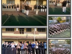 Jadi Pembina Upacara, Ini Pesan Polisi Kepada Para Pelajar SMK PGRI 35 Cengkareng