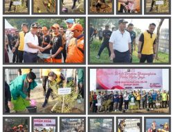 Kompak Sambut HUT Bhayangkara ke-78, Polres Metro Jakbar dan Forkopimko Gelar Aksi Sosial