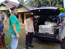 Tim Gab Dit Resnarkoba Polda Sumbar dan Polsek Kinali Pasbar Ringkus Pengedar Ganja Kering