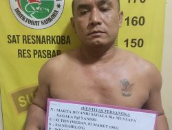 Sat Resnarkoba Polres Pasbar Ringkus Pengedar Sabu di Jorong Silaping