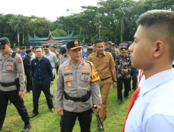 Kapolda Pimpin Apel Gelar Pasukan Operasi Ketupat Singgalang 2025