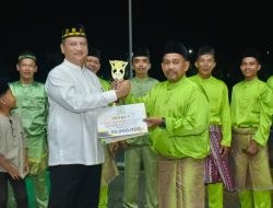 Banda Mulia Juara Satu Pawai Festival Takbir Keliling Aceh Tamiang
