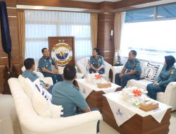 Dukung Layanan Kesehatan, Pangkoarmada II Terima Courtesy Call Kalakesla