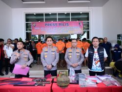 Polda Jambi Tangkap 274 Pelaku Premanisme, 32 Orang Ditahan