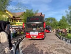 174 Jamaah Calon Haji Aceh Tamiang Dilepas Oleh Bupati