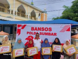 Direktorat Intelkam Polda sumbar gelar Bakti Sosial dan Religi Dalam Rangka Peringati Hari HUT Bhayangkara ke 79