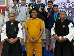 Harumkan Nama Kota Padang, Pasangan Fadil Putra Anggara dan Yudha Fajar Adha Berhasil Raih Medali  Emas Pada Kejuaraan Shorinji Kempo Walikota Cup Padang