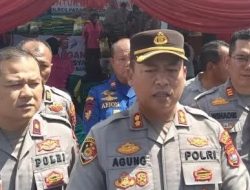 Kapolres Pasaman Barat AKBP Agung Tribawanto: Mari Awasi Kebun dan Kampung Kita