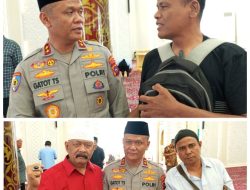 Kapolda Sumbar Sholat Jumat di Masjid Al Hakim Padang: Khutbah Menggetarkan Jiwa, Jamaah Diingatkan “Dunia Hanyalah Titipan”