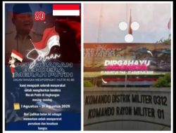 Dandim 0312/Padang Letkol Inf Ferry Adianto Gelorakan Semangat Nasionalisme Jelang HUT RI ke-80: “TNI Kuat Bersama Rakyat, Indonesia Maju!”