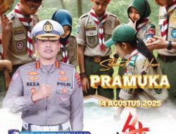 Dirlantas Polda Sumbar Kombes Pol. H.M. Reza Chairul Akbar Sidiq Ucapkan Selamat Hari Pramuka ke-64: Wujudkan Generasi Tangguh dan Berkarakter