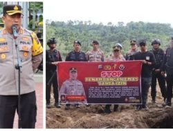 Kapolres Pasaman Barat AKBP Agung Tribawanto Pimpin Razia Tambang Emas Ilegal, Tegaskan Penindakan Tanpa Kompromi