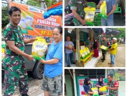 Kodim 0312/Padang Gelar Gerakan Pangan Murah, Warga Antusias Nikmati Harga Terjangkau