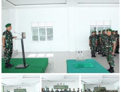 Kodim 0312/Padang Gelar Korps Penerimaan, Pelepasan dan Wisuda Purnawira/Purnatugas