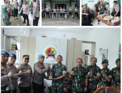 Kodim 0312/Padang Terima Kunjungan Silaturahmi Kapolresta dan Dirpropam, Soliditas TNI-Polri di Ranah Minang Kian Menguat