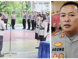 AKBP Agung Tribawanto Pimpin Sertijab Dua Polwan Berprestasi di Polres Pasaman Barat