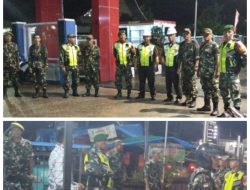 Koramil 07/Bungus Gandeng PPM, Gelar Patroli Malam Humanis Demi Kamtibmas Kondusif