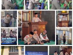 HUT Lalu Lintas Bhayangkara ke-70, Dirlantas Kombespol Reza Dampingi Kapolda Sumbar Irjen Pol Gatot Tri Suryanta di Masjid Mapolda